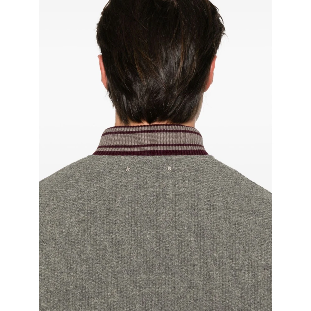 Golden Goose Grijze Parka voor Moderne Man Gray Heren