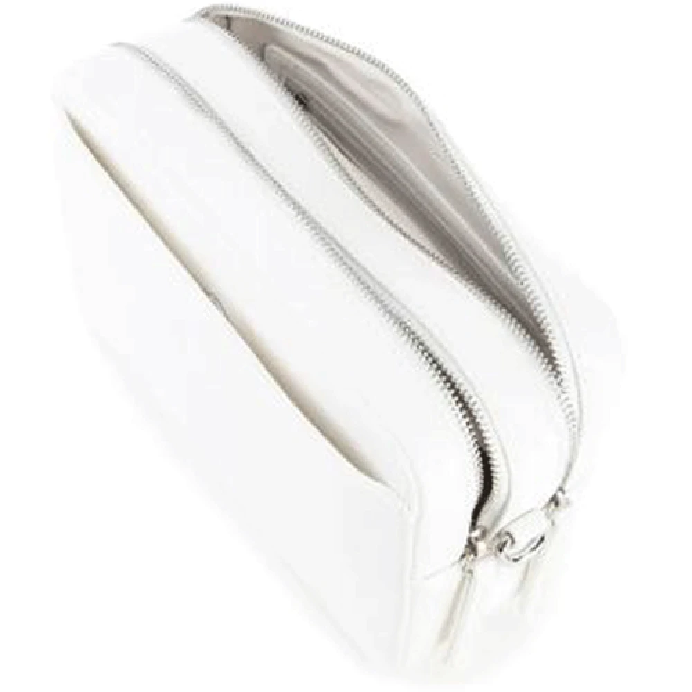 Valentino by Mario Valentino Witte Crossbody Tas Chic Stijl White Dames