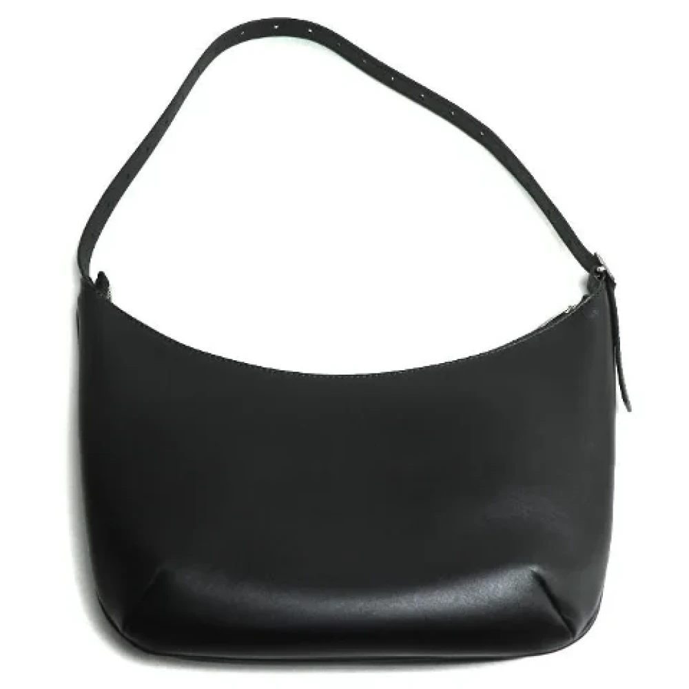 Balenciaga Vintage Pre-owned Leather crossbody-bags Black Dames