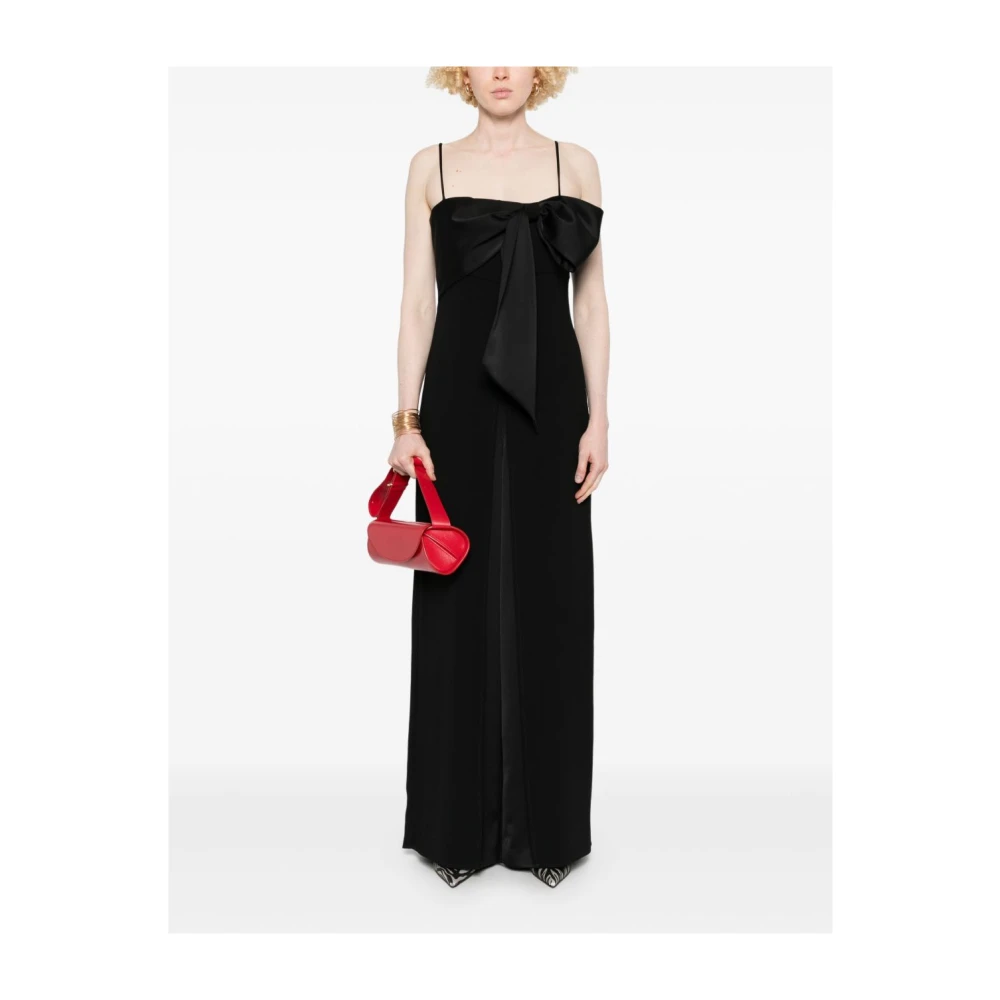 Liu Jo Zwarte Broek met Paneeldetails Black Dames