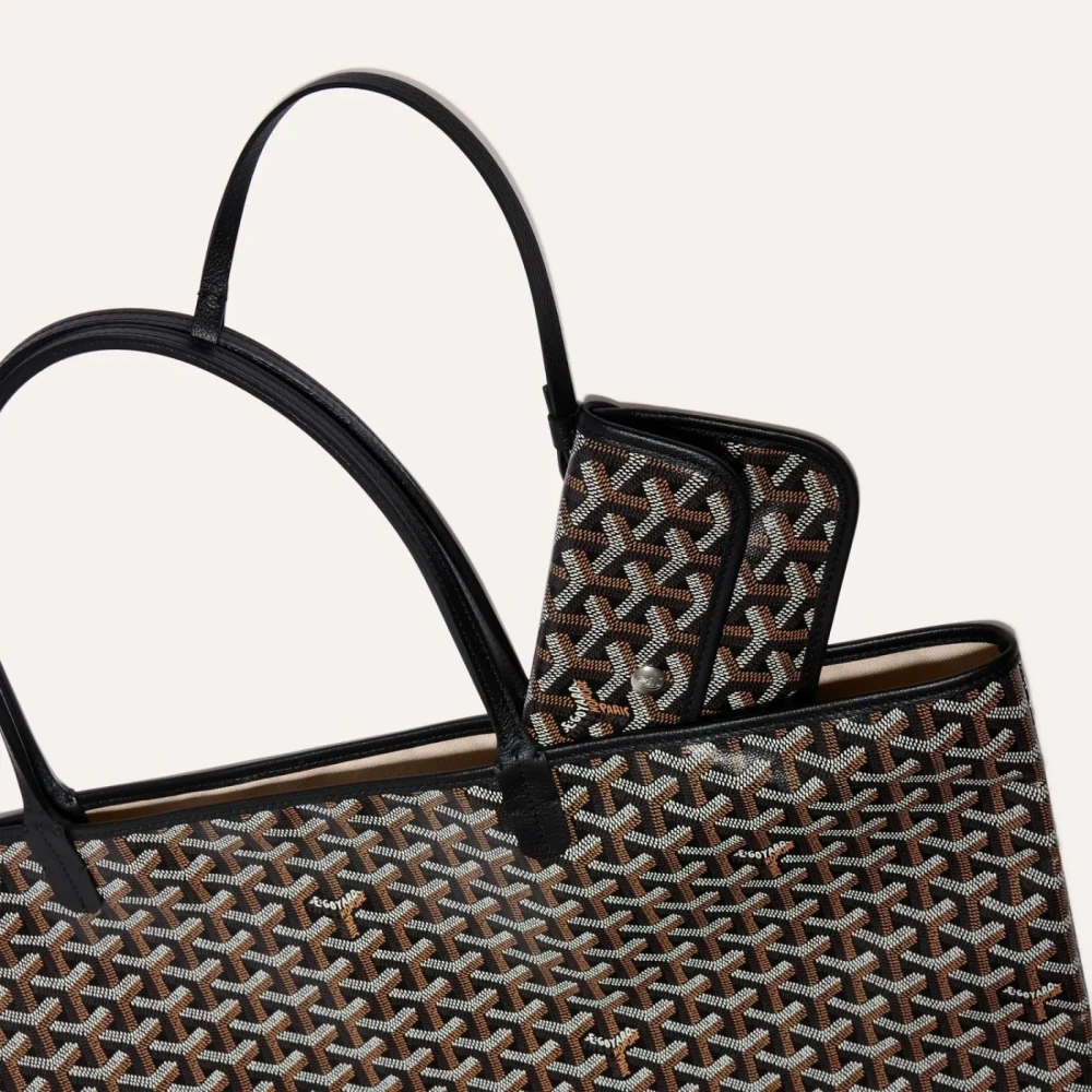 Goyard Vintage Saint Louis GM Tas Black Dames