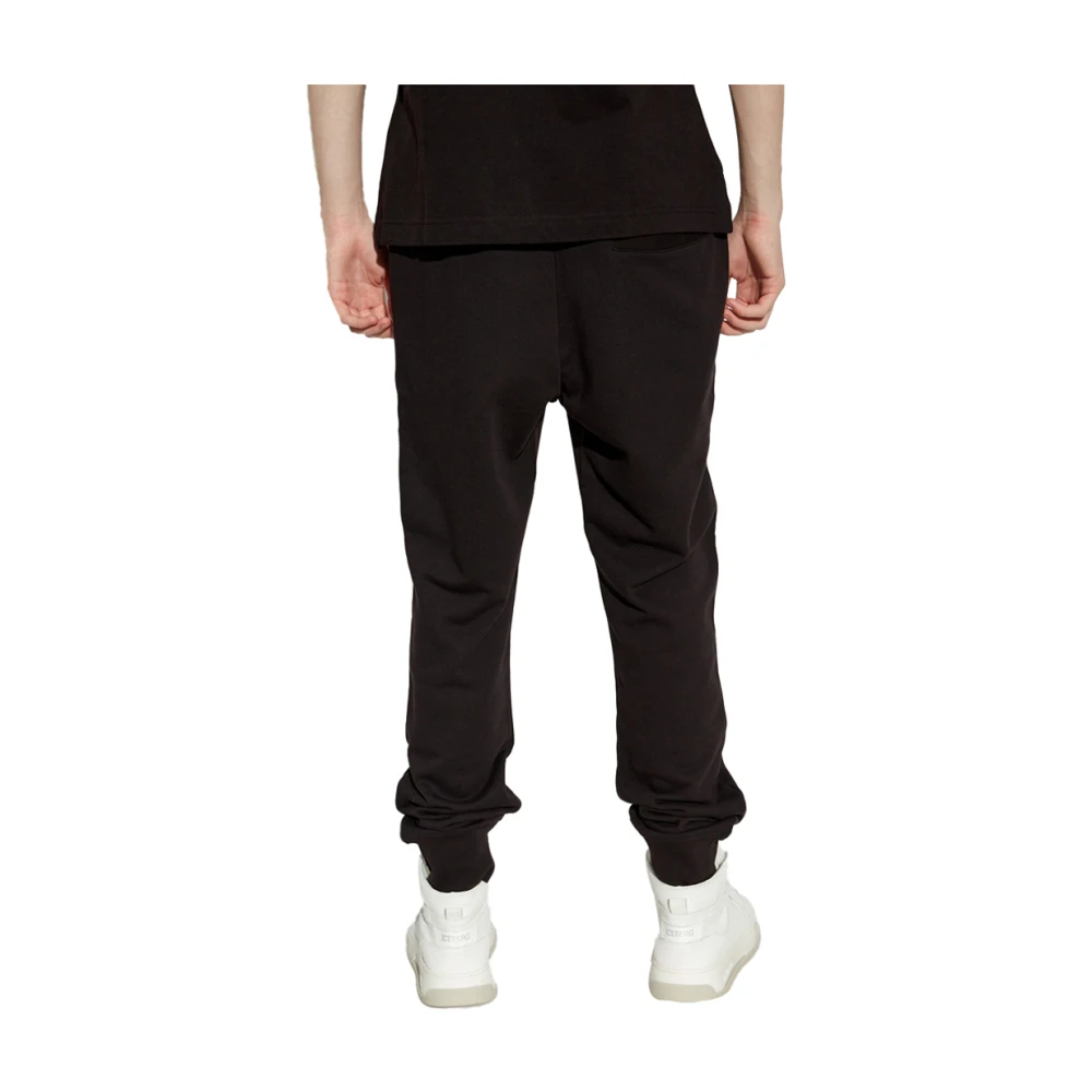 Versace Jeans Couture Zwarte Slim Fit Broek Black Heren