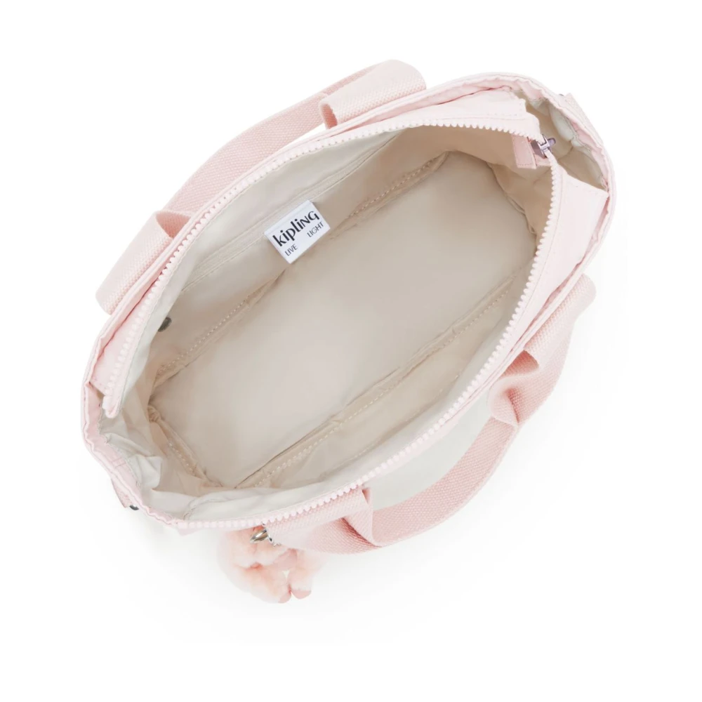 Kipling Lichtgewicht veelzijdige schoudertas met compartimenten Pink Dames