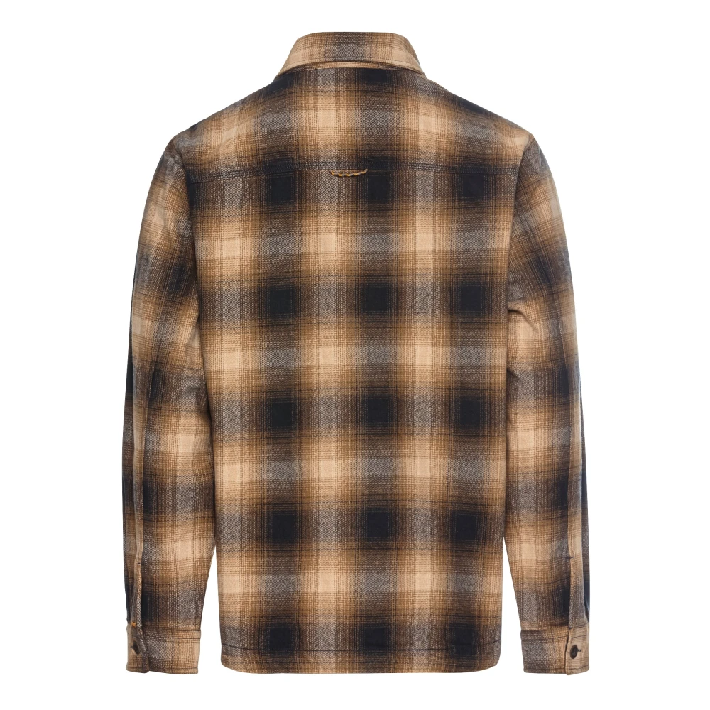 camel active Katoenen Overshirt Brown Heren