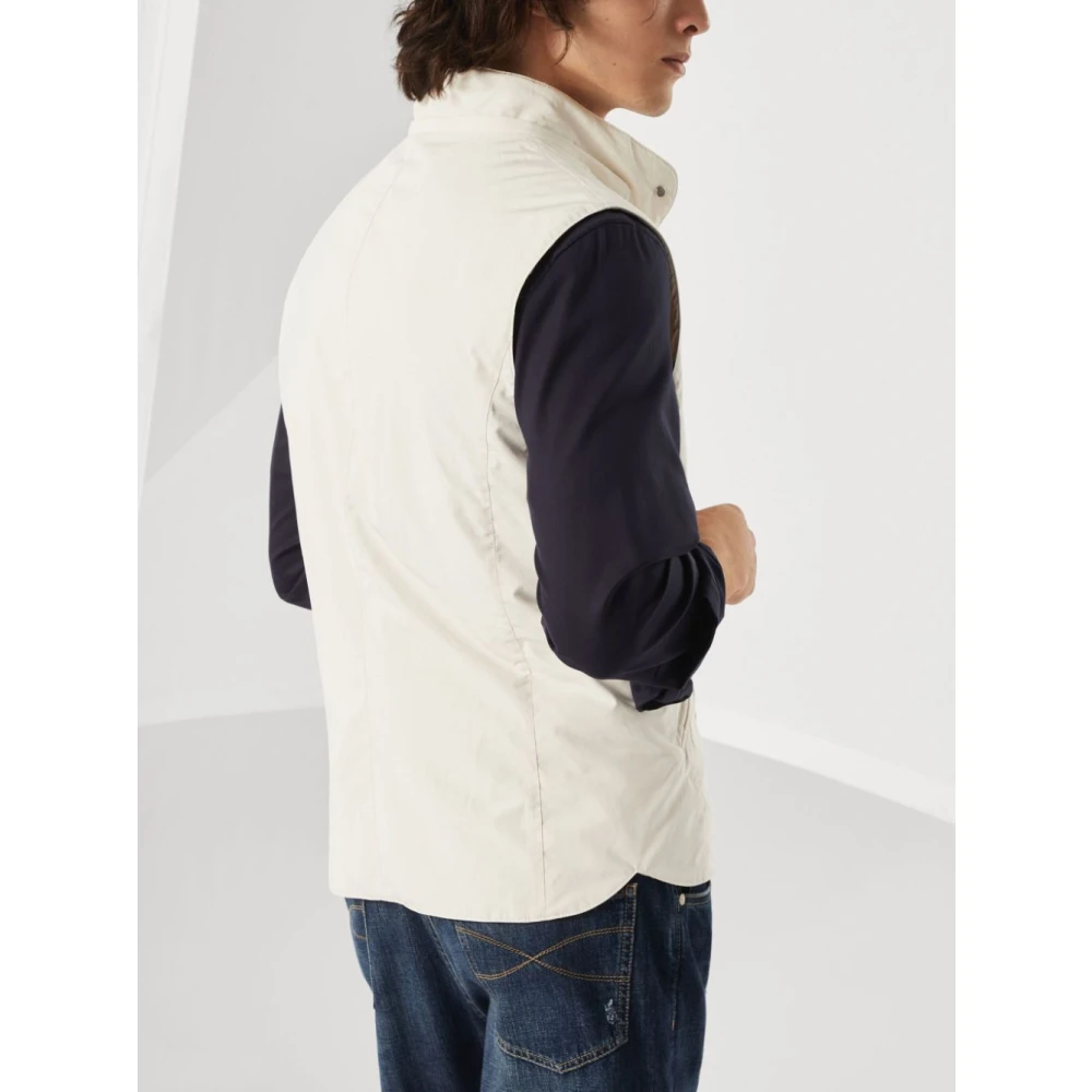 BRUNELLO CUCINELLI Beige Jas voor Mannen Beige Heren