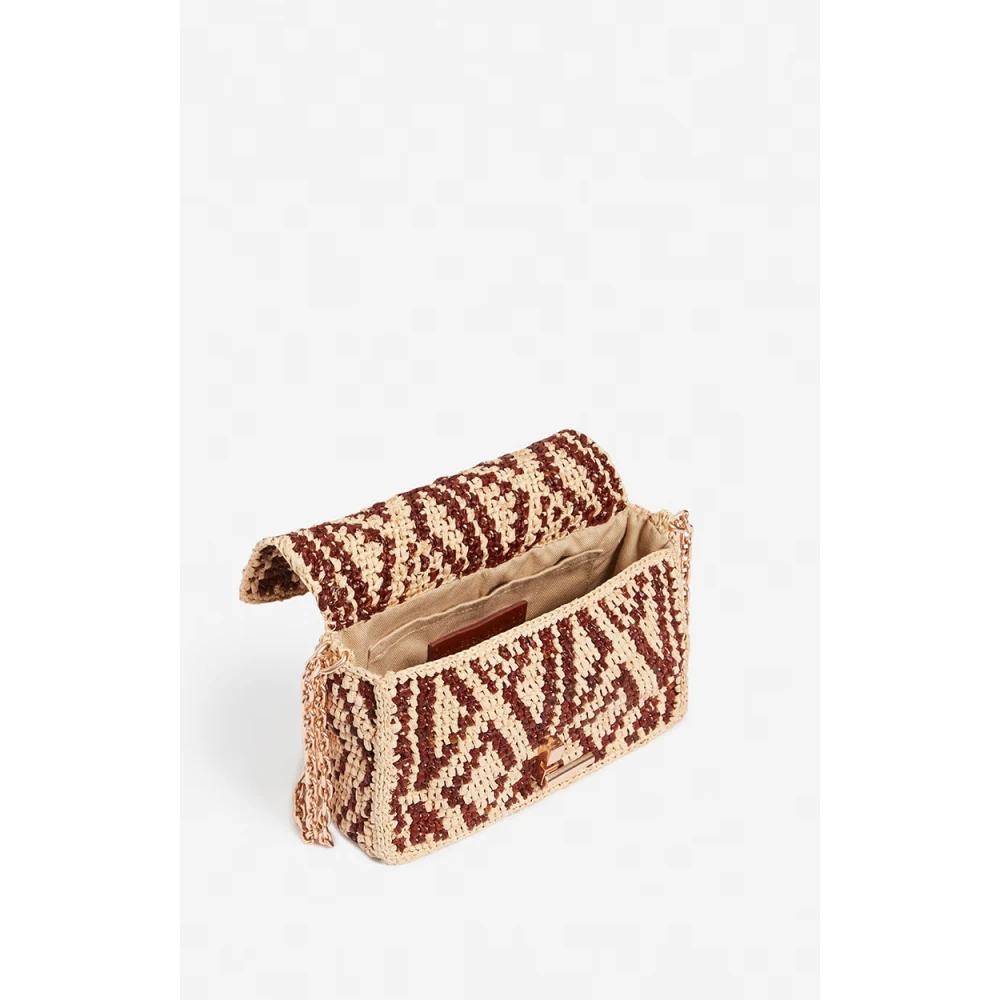 Vanessa Bruno Geometrische Maantas Beige Dames