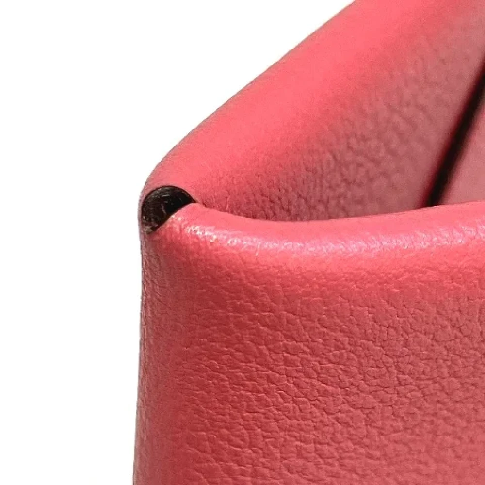 Hermès Vintage Pre-owned Leather wallets Pink Dames