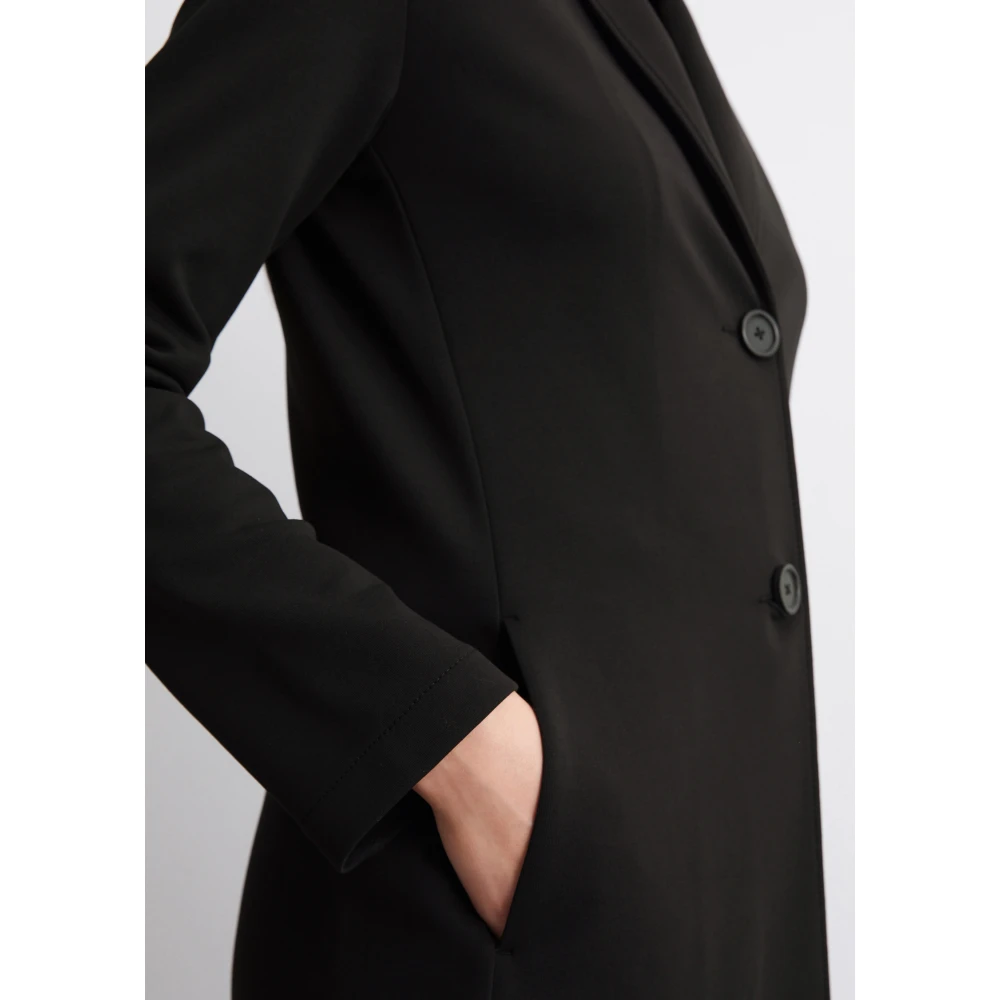 Marc O'Polo NorHeren lange jersey blazer Black Dames