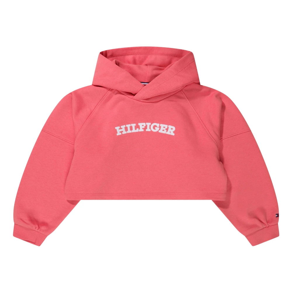 Tommy Hilfiger Women's Orange Monotype Hoodie