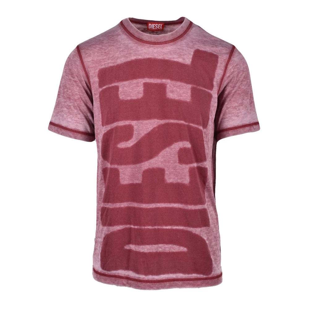 Diesel - Tops > T-Shirts - Pink - Diesel - Modalova
