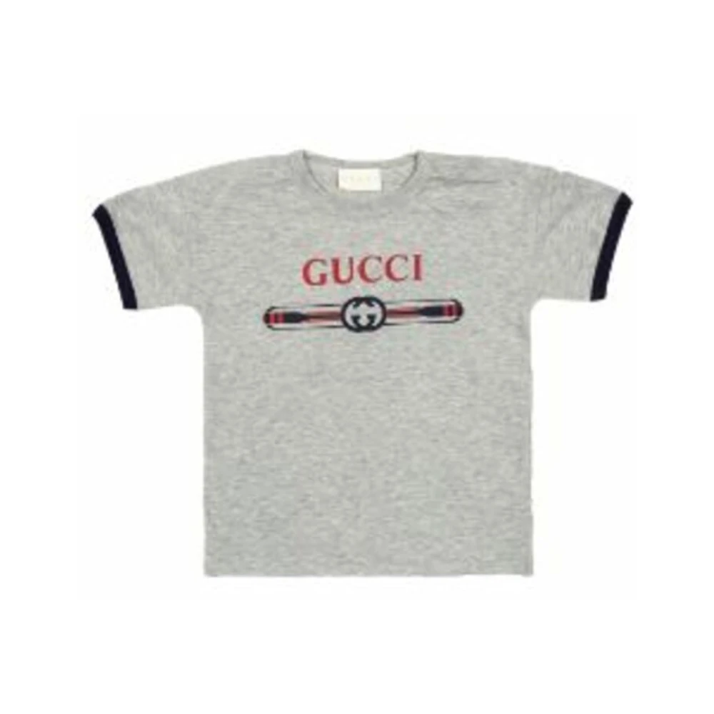 Gucci Barn T-shirt & Polo Kollektion Gray, Pojke