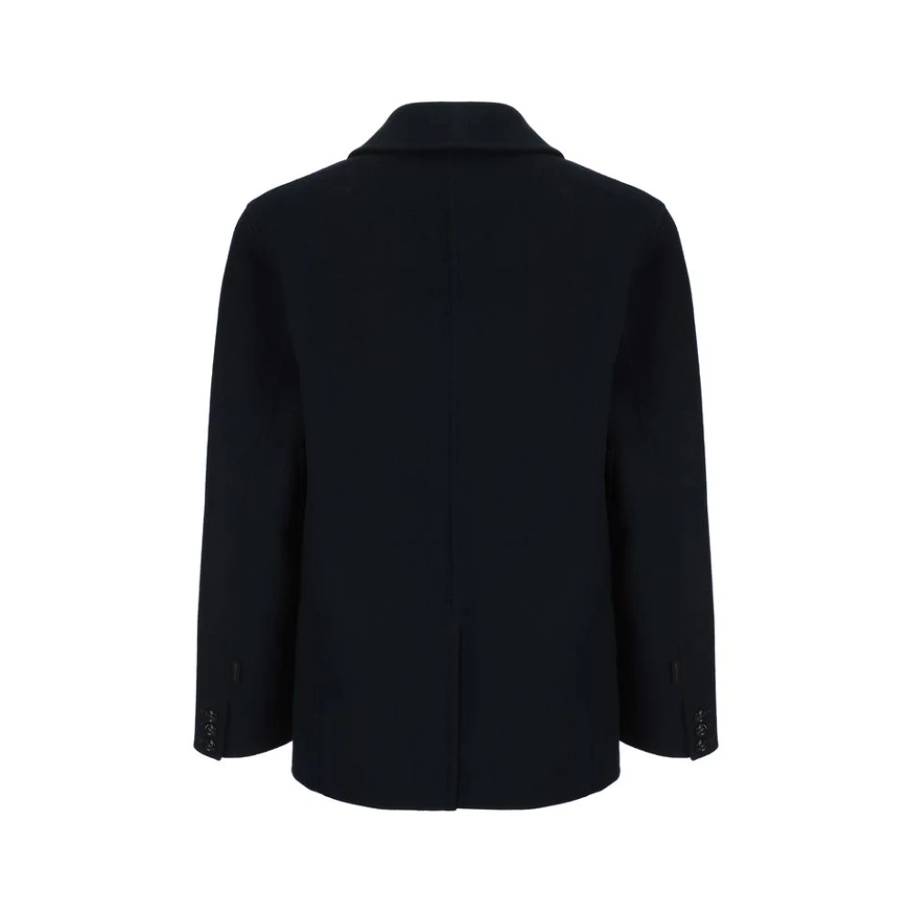 Woolrich Wollen Blazer Jas Black Dames