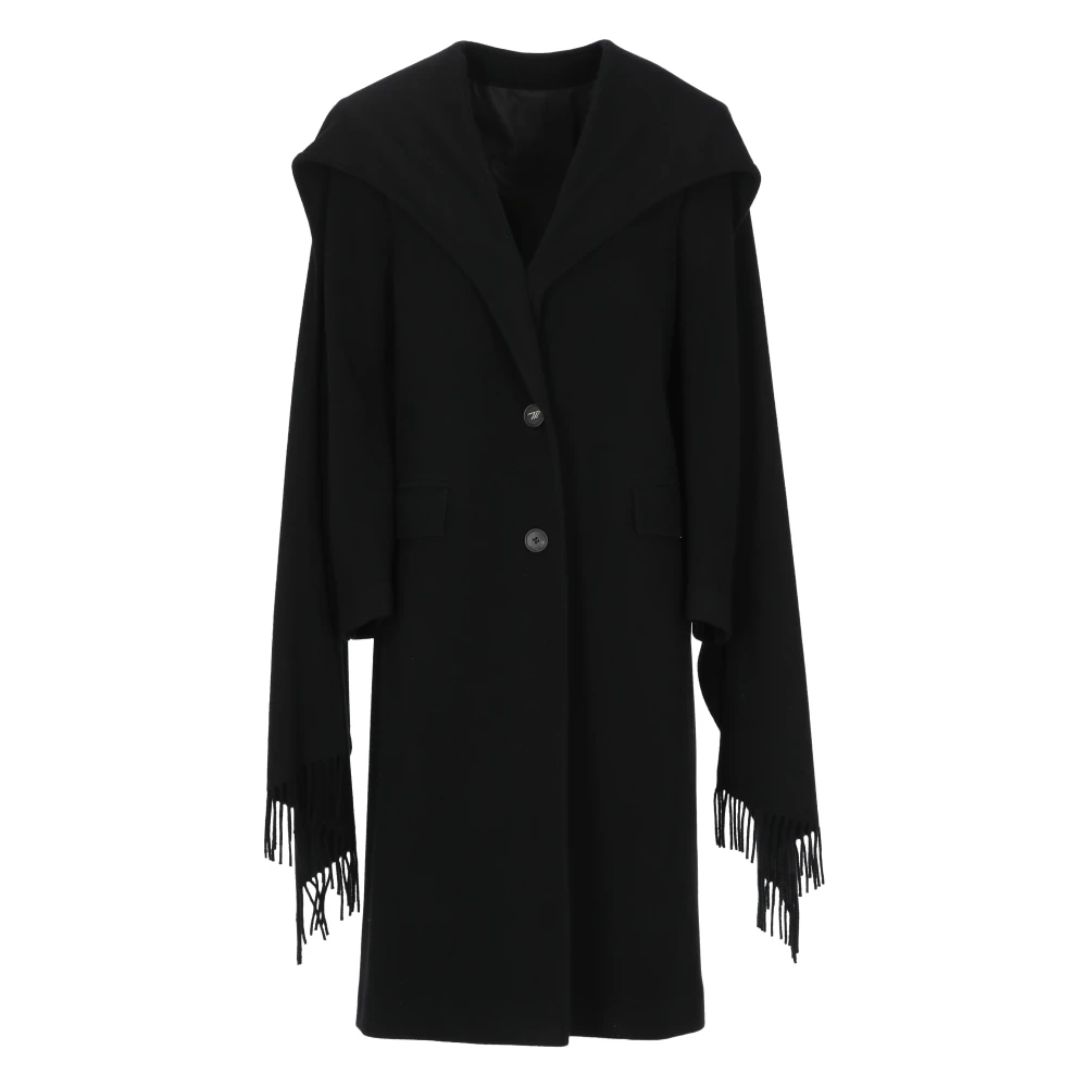 The Attico , Damen, Mäntel, Schwarzk, Xs