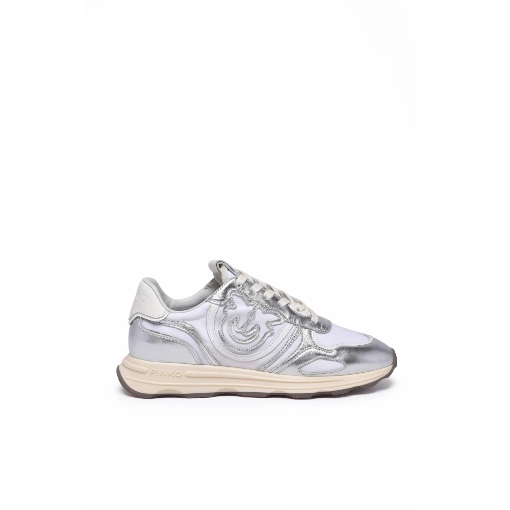 Pinko Sneaker Metallic Dames Schoenen Veelkleurig Multicolor