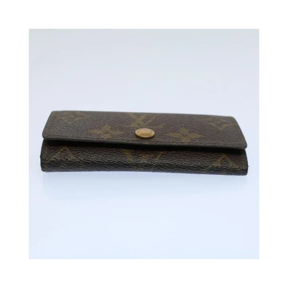 Louis Vuitton Vintage Pre-owned Coated canvas key-holders Brown Dames