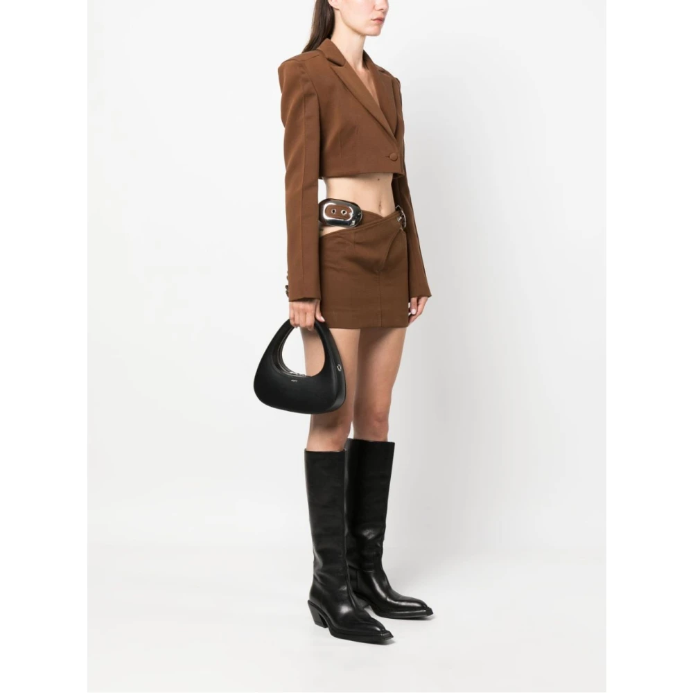 Coperni Zwarte Cross Body Baguette Swipe Tas Black Dames
