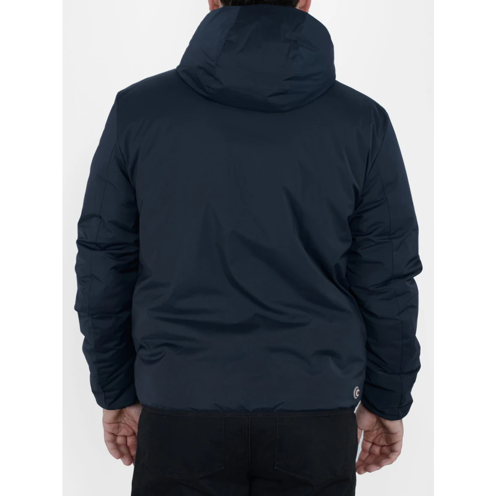 Colmar Blauwe Hoodies Originele Stijl Blue Heren