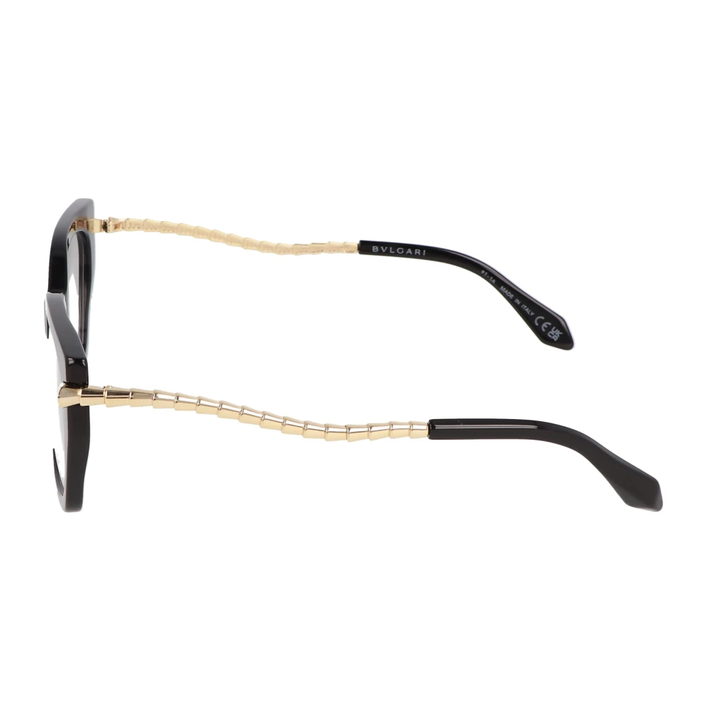 Bvlgari Stijlvolle Bril Pantos Vorm Black Unisex