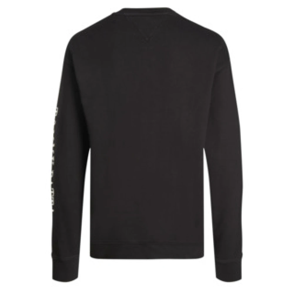 Tommy Hilfiger Stijlvolle Pullover Sweater Black Heren