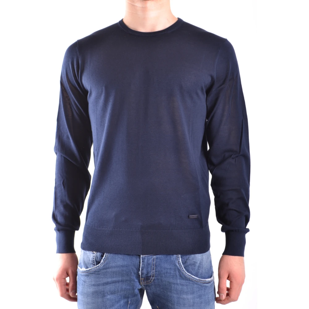 Armani Stijlvolle Sweaters Blue Heren