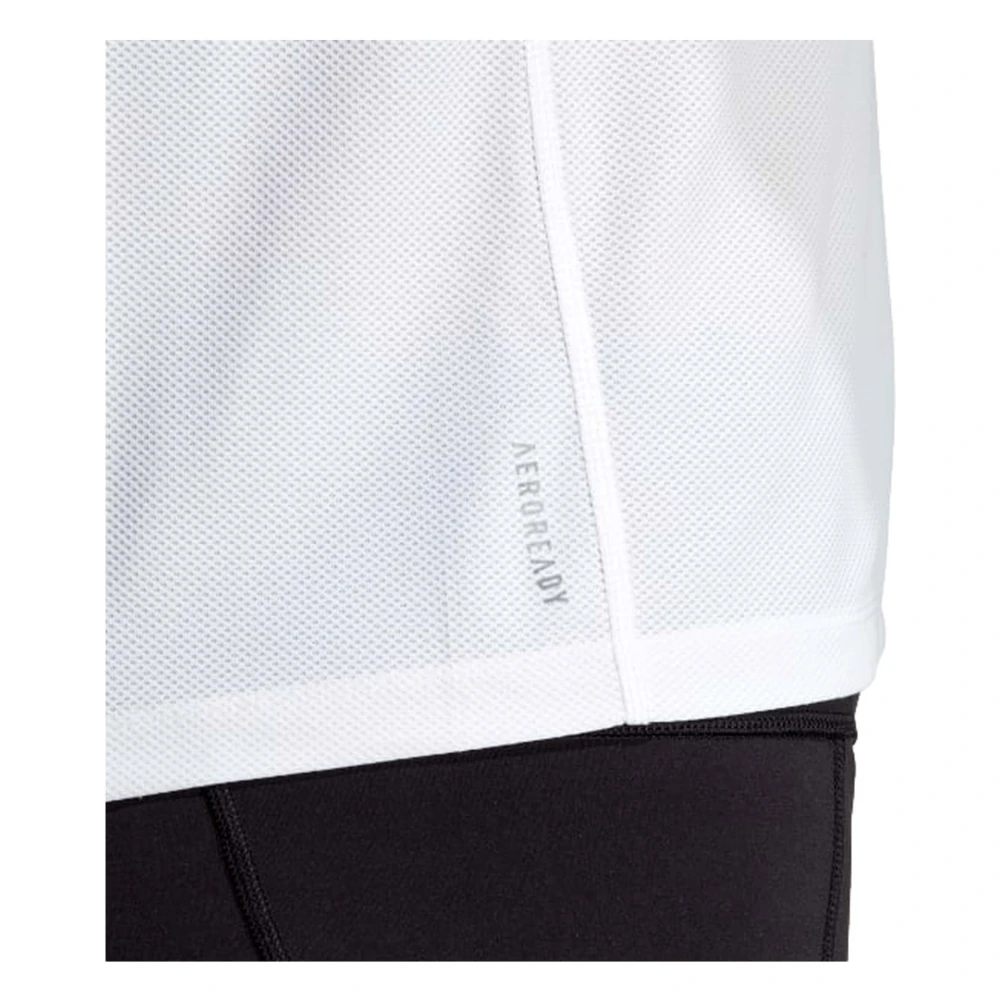 Adidas Own The Run Tee T-shirt White Dames