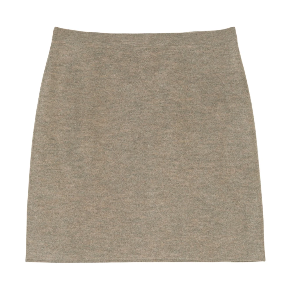 Marc O'Polo Wollen minirok gevormd Brown Dames