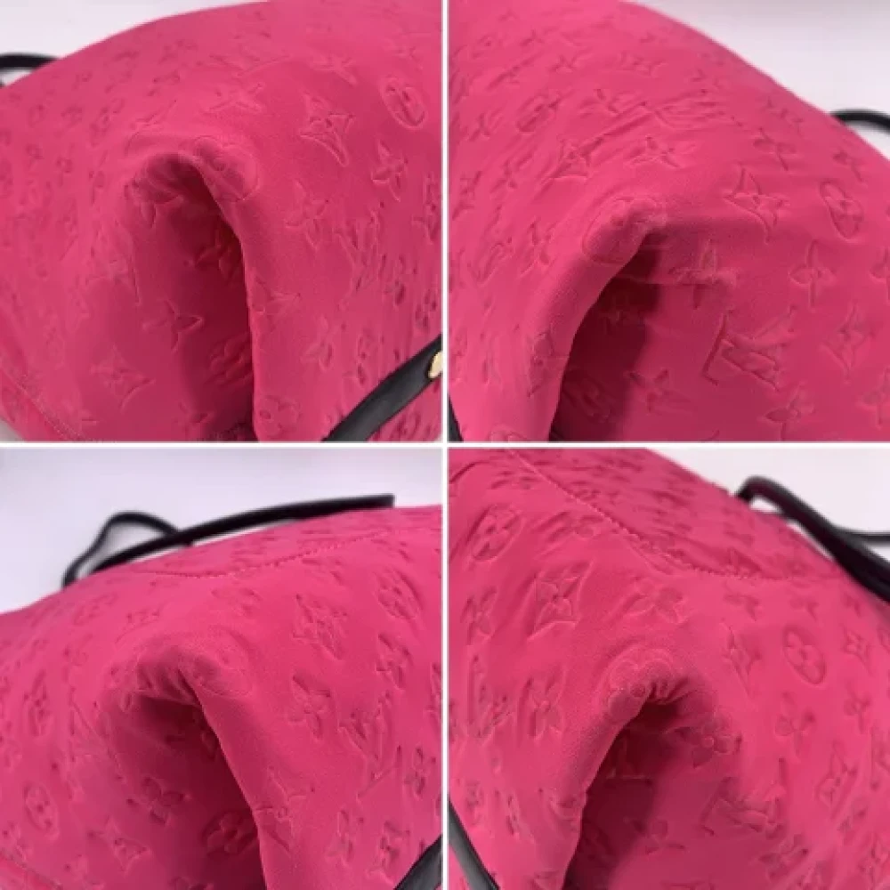Louis Vuitton Vintage Pre-owned Fabric shoulder-bags Pink Dames
