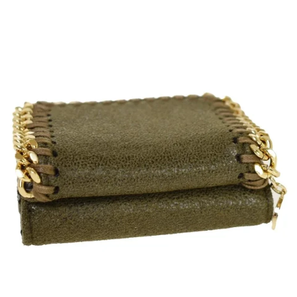 Stella McCartney Pre-owned Fabric wallets Green Dames