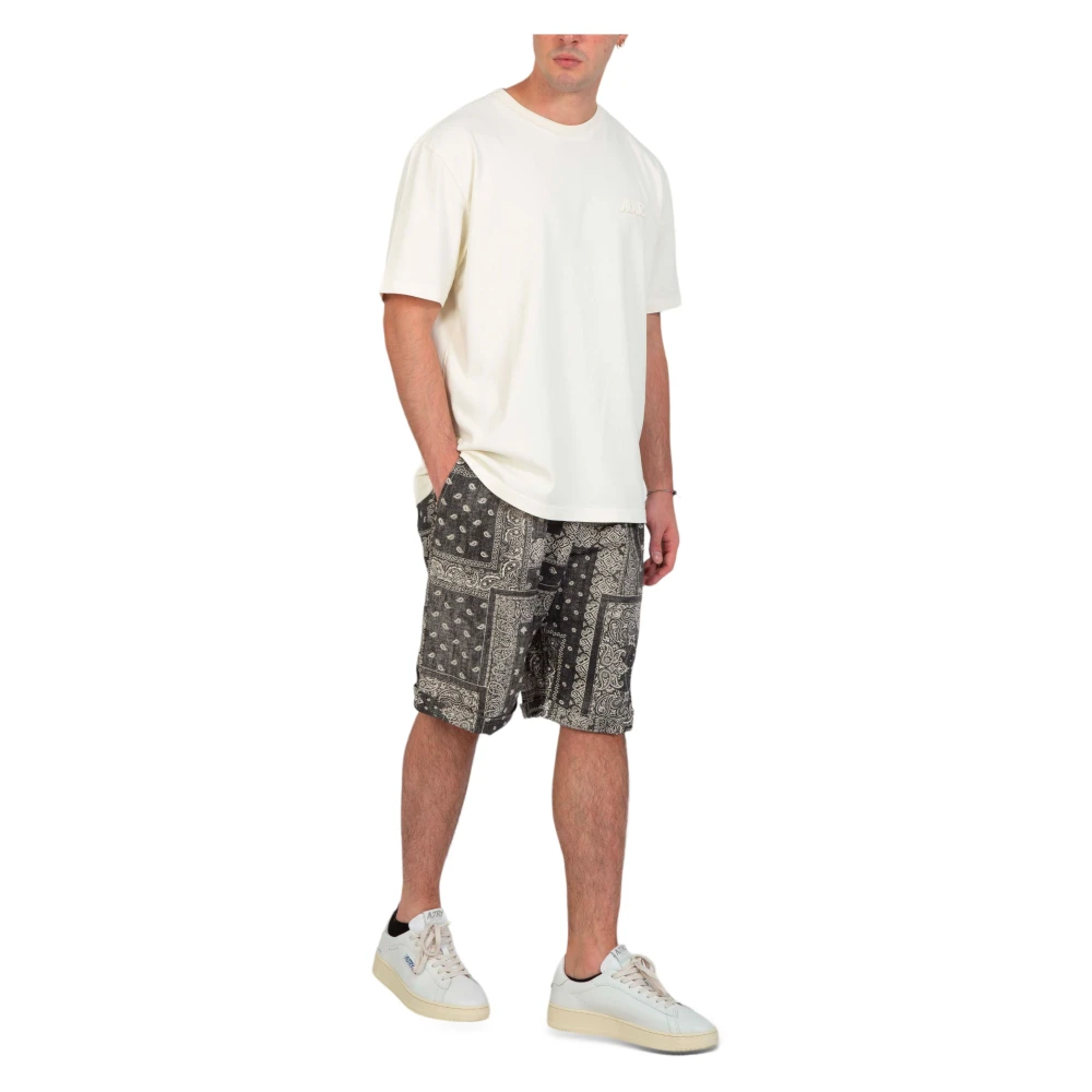 White Sand Bandanna Linnen Shorts in 199 Multicolor Heren