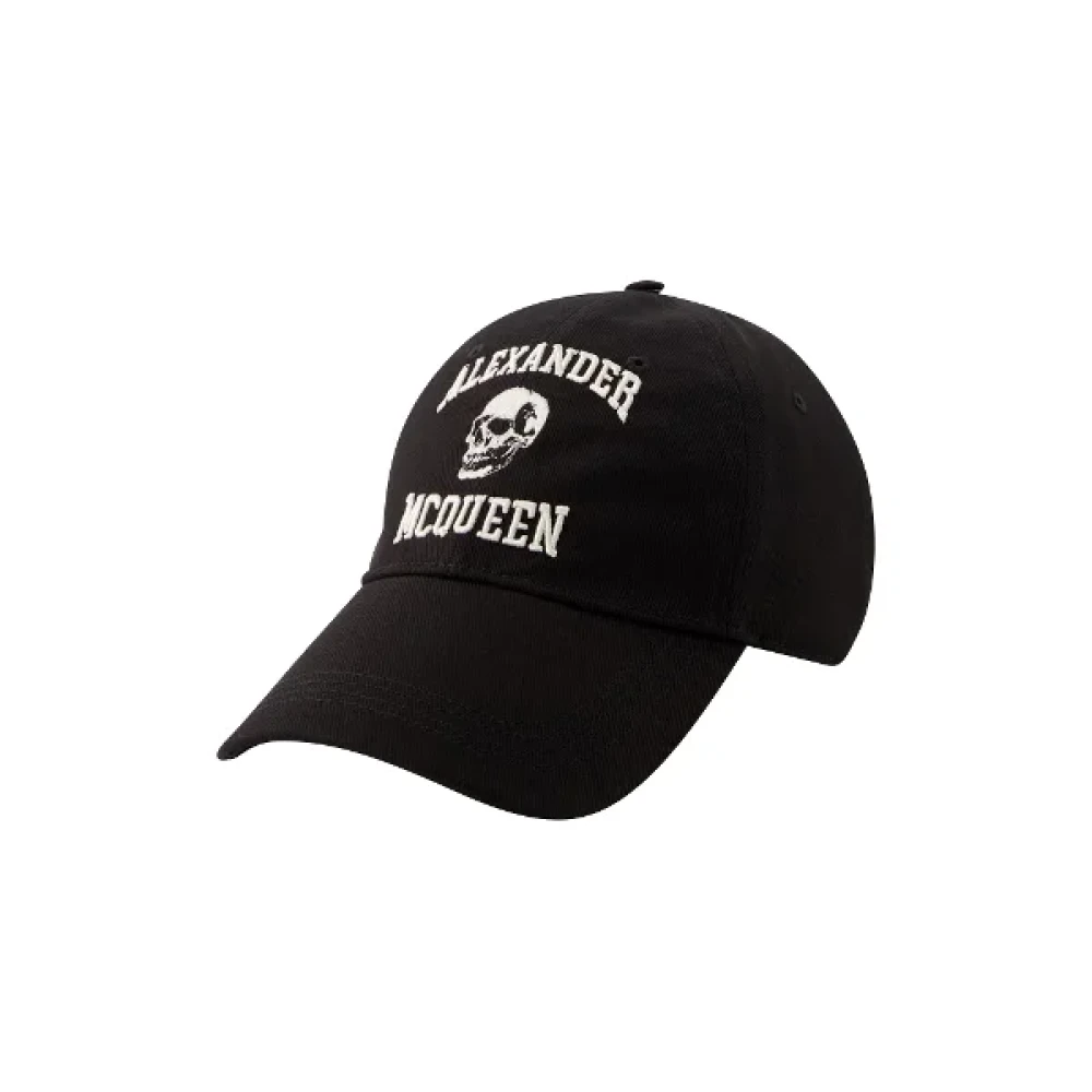 Alexander mcqueen Cotton hats Black Dames