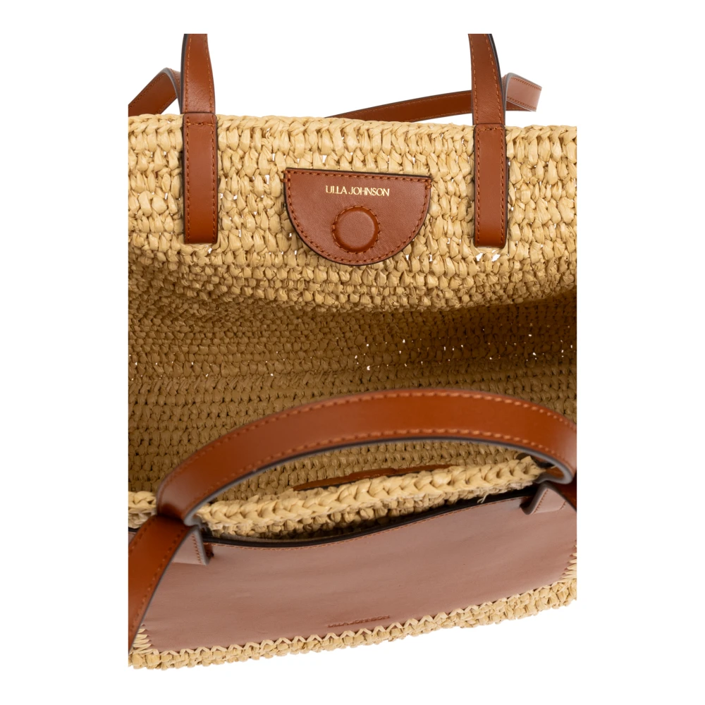 Ulla Johnson Tas Lali Groot type shopper Beige Dames