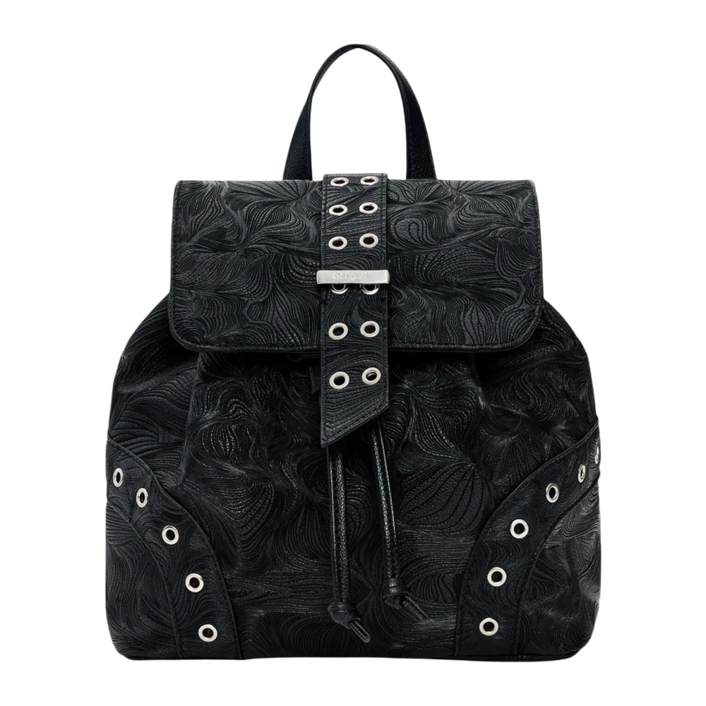 Desigual Damen Schwarz Taschen, K, One Sizegröße: