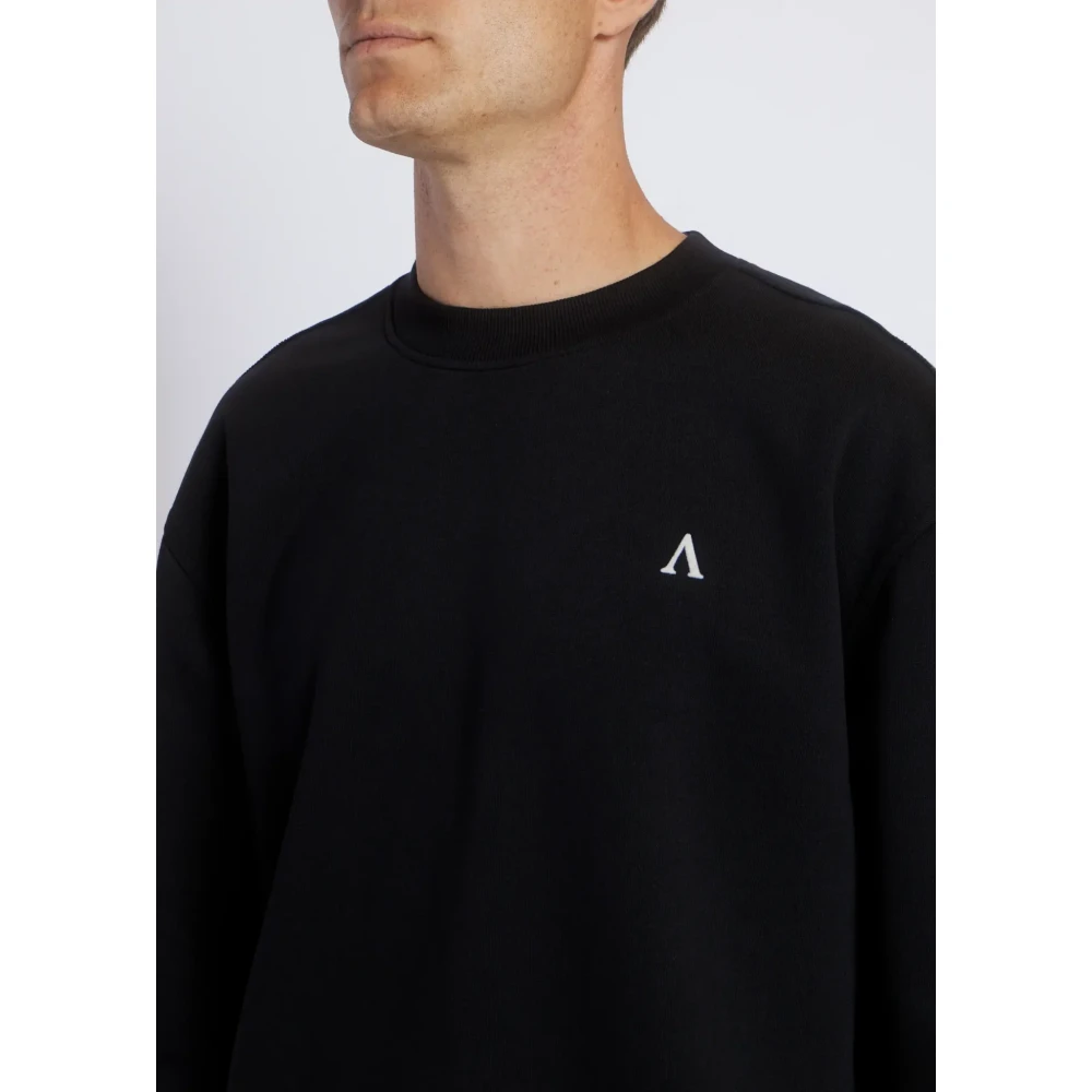Aeden Zwarte Trui voor Kodiak Stijl Black Heren