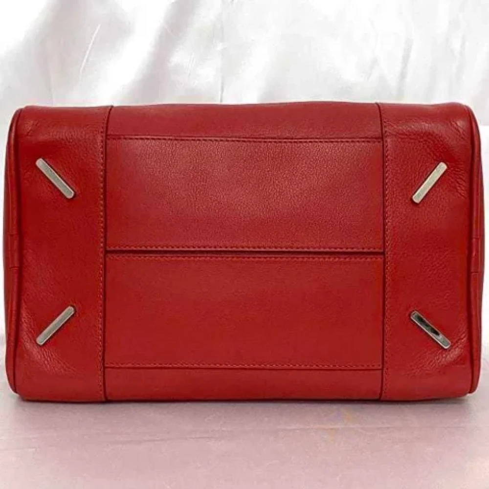 Loewe Pre-owned Fabric handbags Red Dames