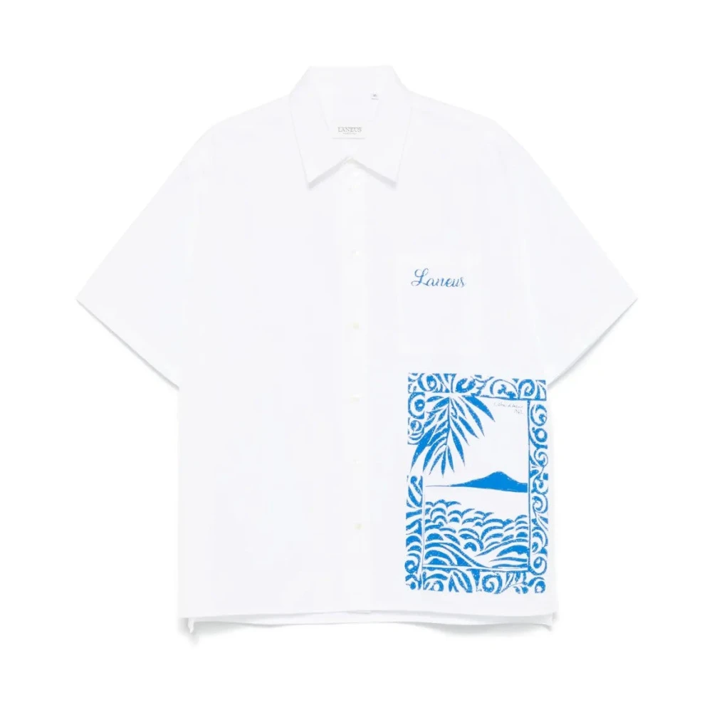 Shirts > Short Sleeve Shirts - - Laneus - Modalova