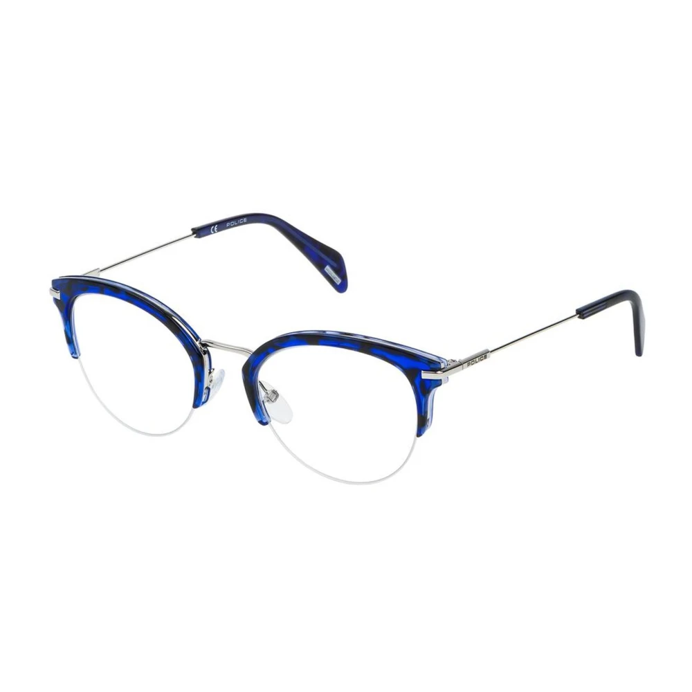 Police Blauwe metalen frames voor vrouwen Blue Dames