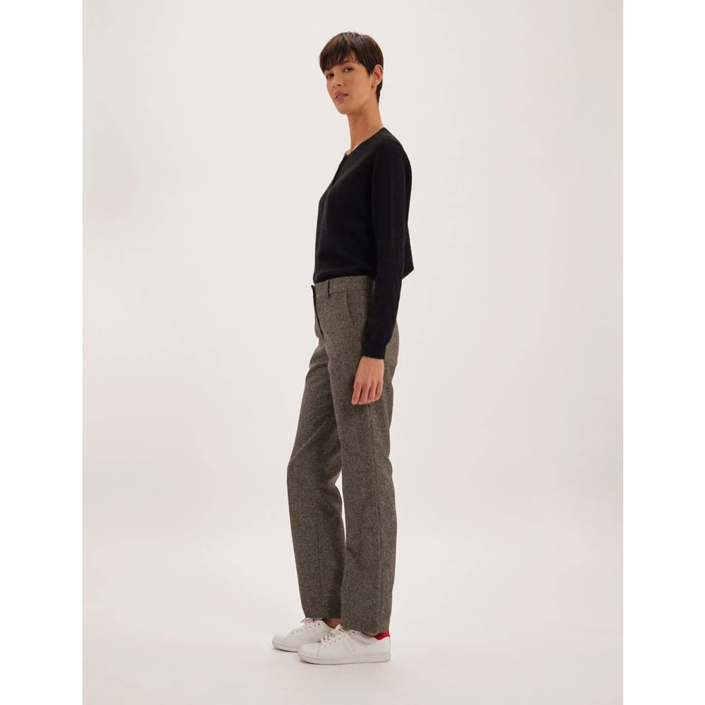 Ines De La Fressange Paris Francisco broek grijs Gray Dames