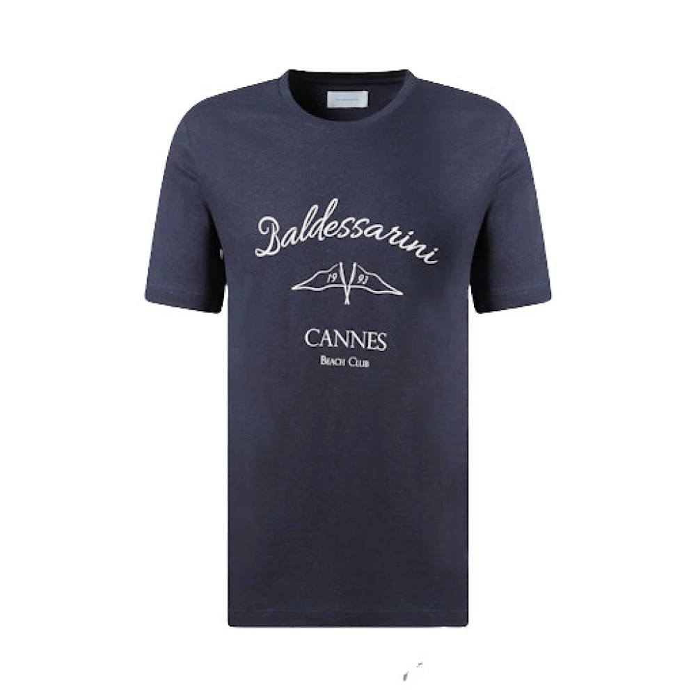 BALDESSARINI Tarini T-shirt in Trendy Stijl Blue Heren