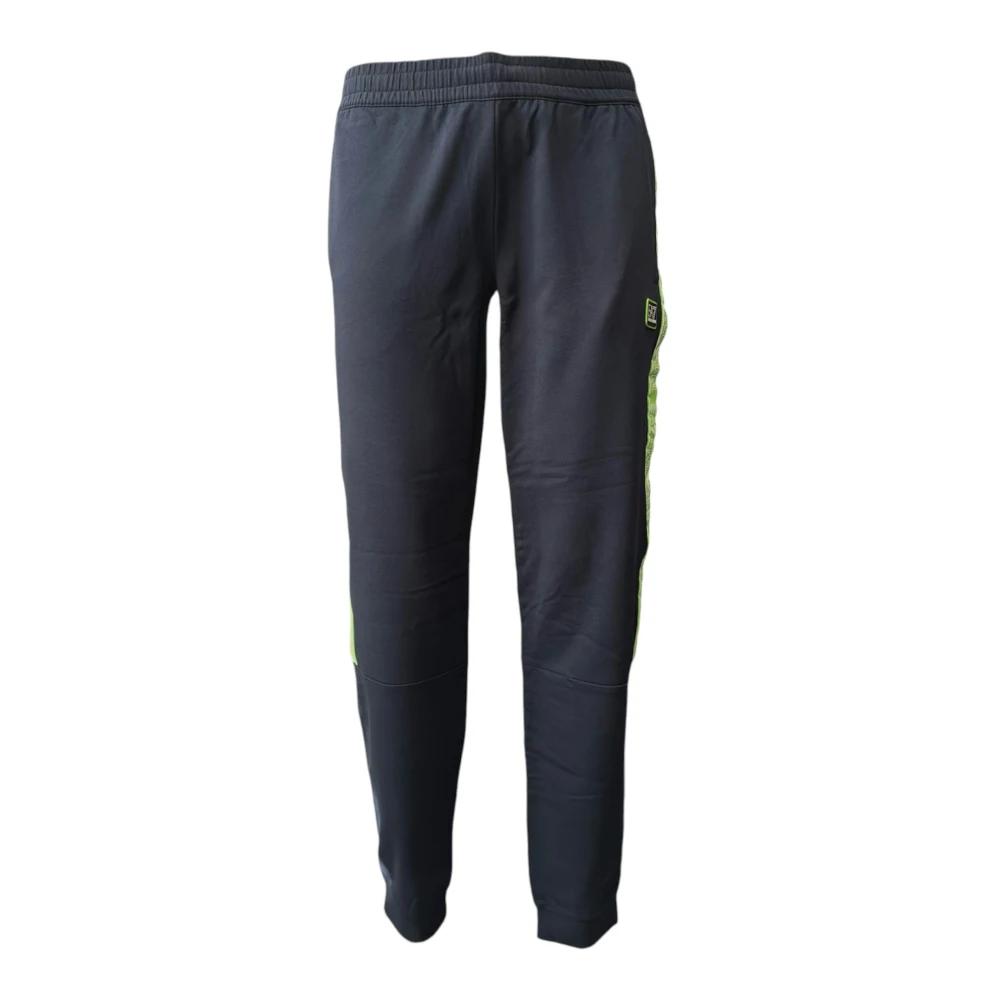 Emporio Armani EA7 Blauwe Trainingsbroek met Logodetails Blue Heren