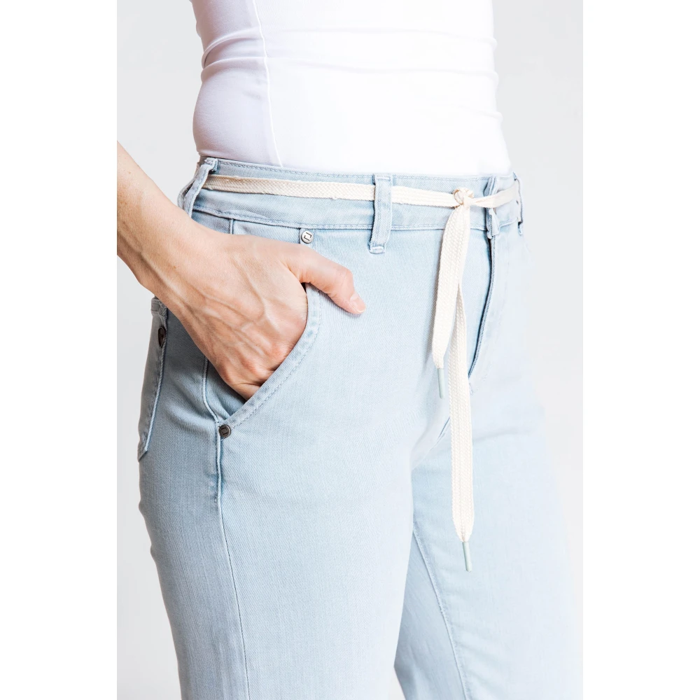 Zhrill Slim Fit Jeans Blauw Blue Dames