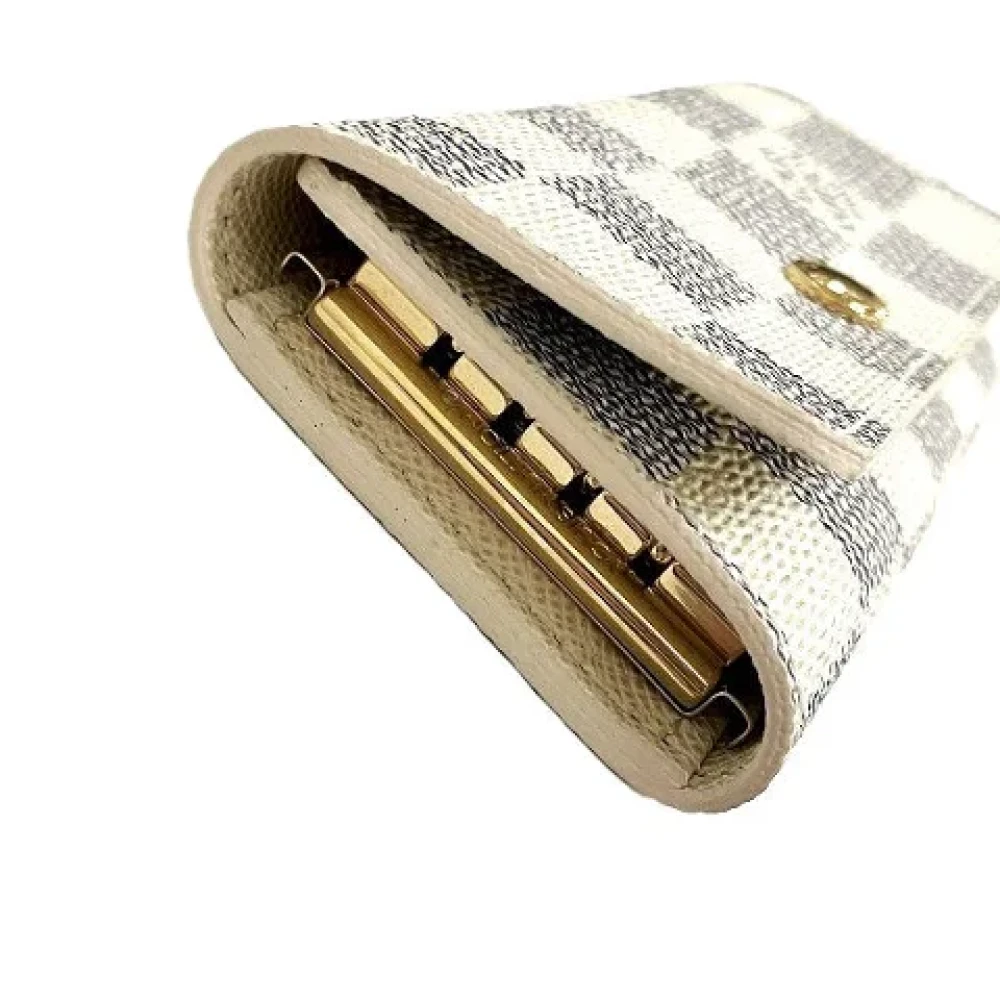 Louis Vuitton Vintage Pre-owned Canvas key-holders Beige Dames