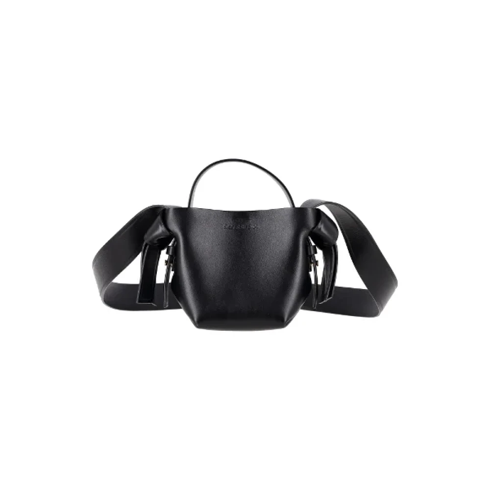 Acne Studios Pre-owned Leather shoulder-bags Black Dames