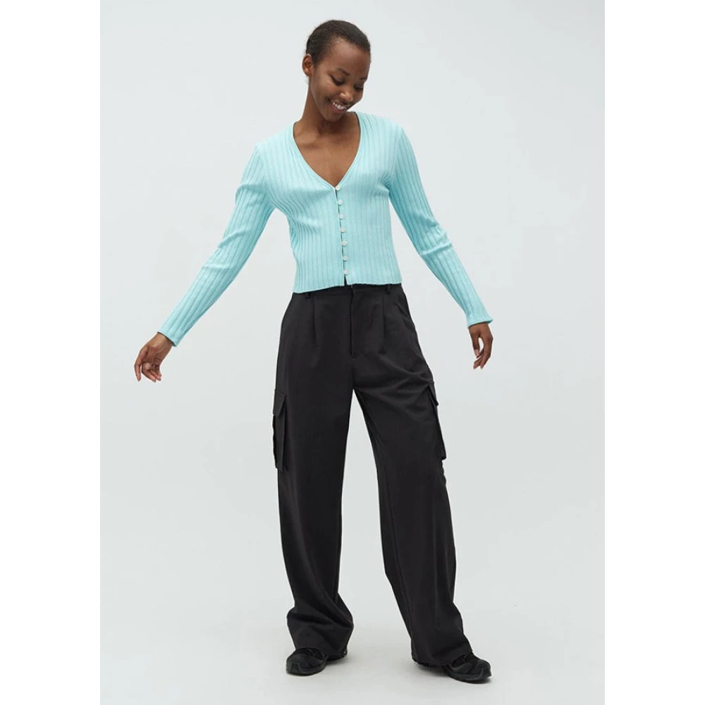 MbyM Grijze cargo broek Valo Gray Dames
