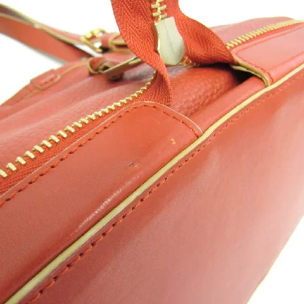 Chloé Pre-owned Leather handbags Red Dames
