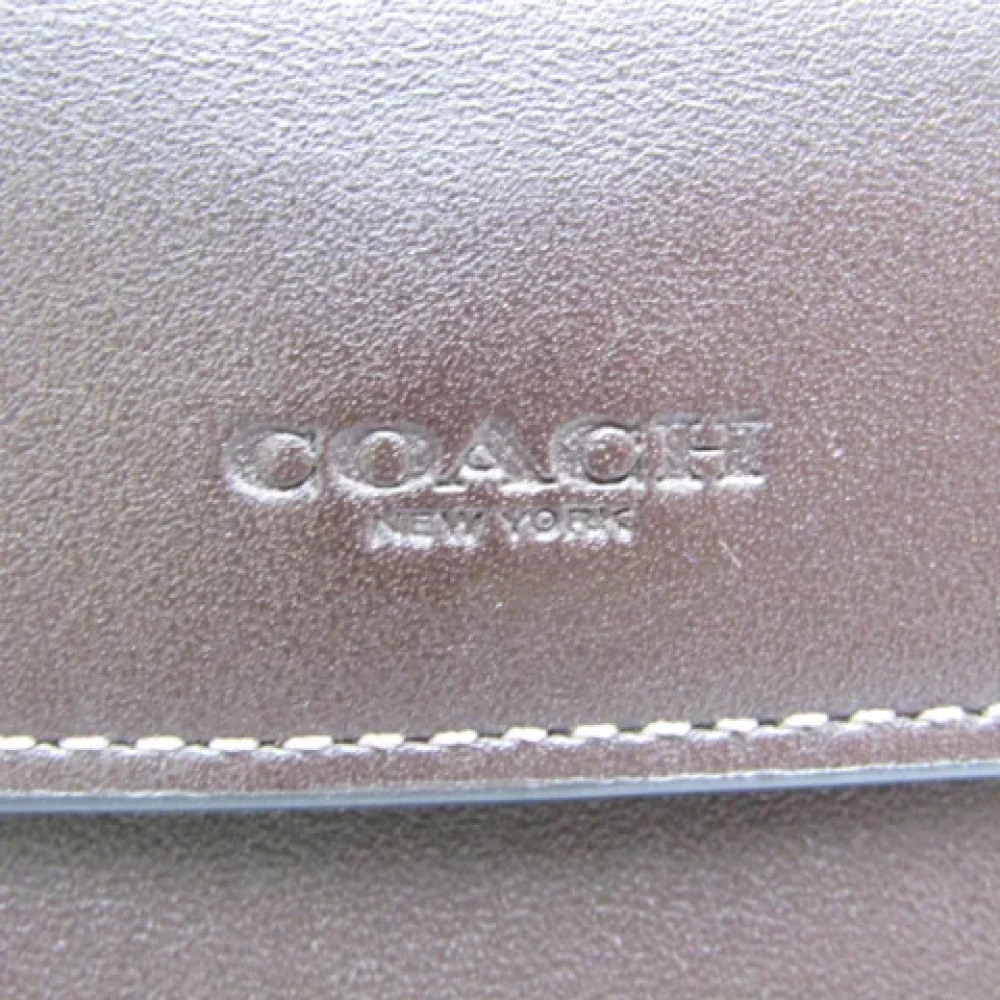 Coach Pre-owned Canvas wallets Multicolor Dames