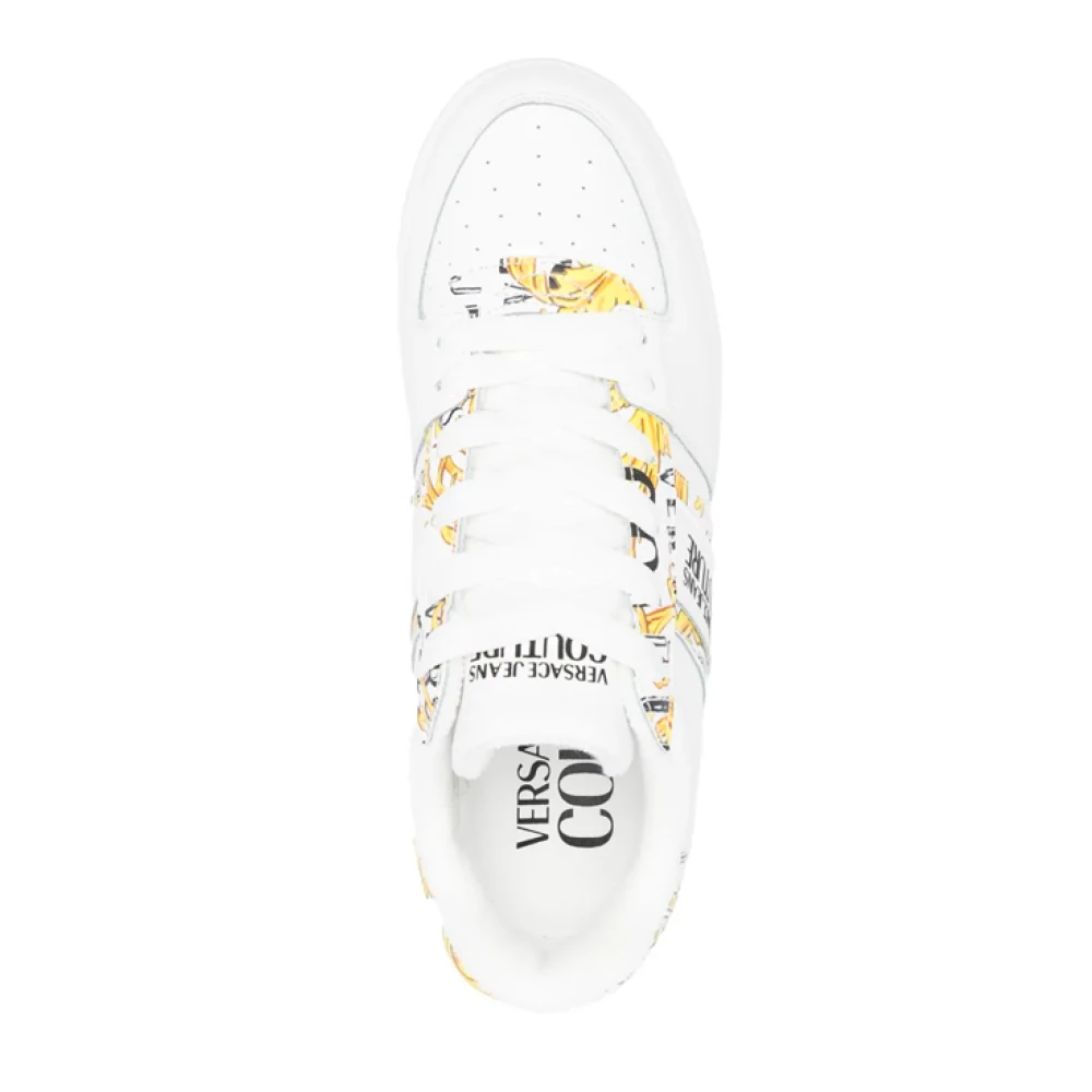 Versace Jeans Couture Barocco Witte Sneakers White Dames