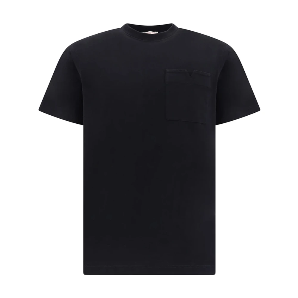 Valentino Garavani Stijlvol T-shirt met Uniek Ontwerp Black Heren