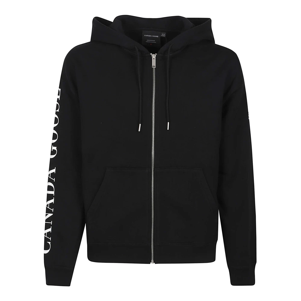 Canada Goose Herren Schwarz Rove Full Zip Sweatshirt