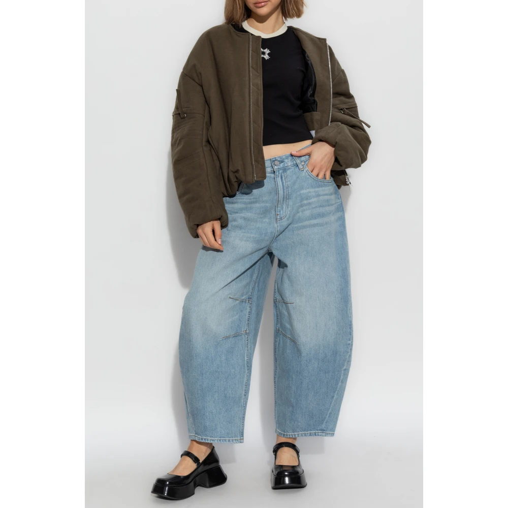 Helmut Lang Jeans Cocoon Blue Dames