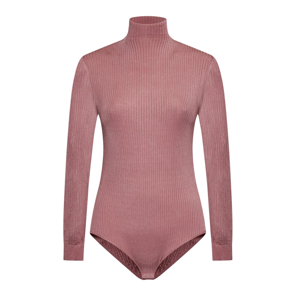 Fendi Mujer Rosado Camisetas, Rosa, Talla: L